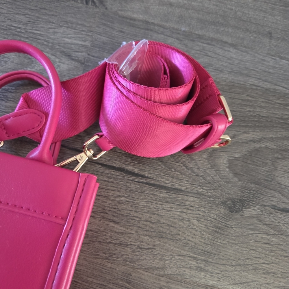 Pink Mini Boxy Tote Handbag NWT - Picture 2 of 5
